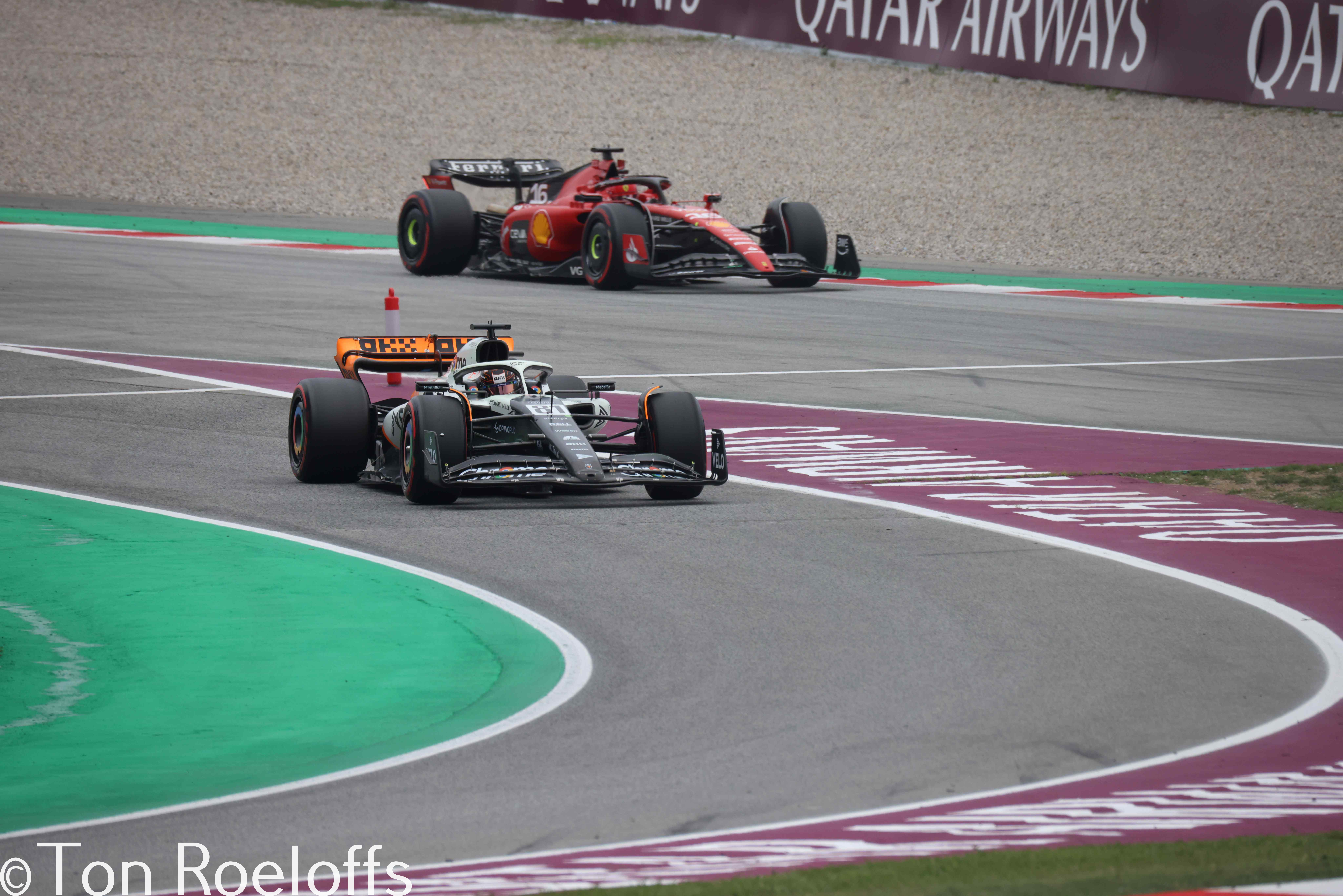 Vettel verremt zich
